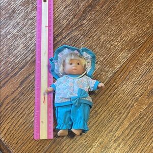 Adorable Blue and Pink Baby Doll